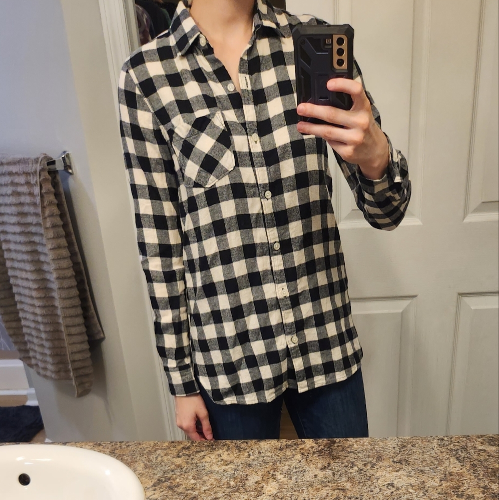 Old Navy Flannel Tunic